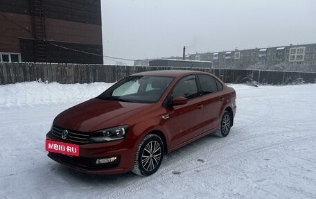 Volkswagen Polo VI (EU Market), 2016 год, 1 250 000 рублей, 18 фотография