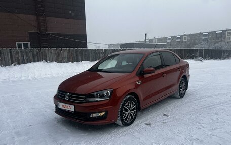 Volkswagen Polo VI (EU Market), 2016 год, 1 250 000 рублей, 23 фотография