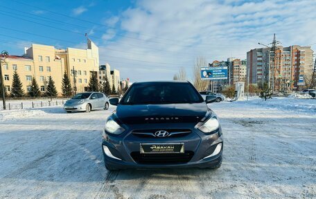 Hyundai Solaris II рестайлинг, 2011 год, 949 000 рублей, 3 фотография