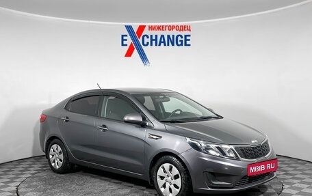 KIA Rio III рестайлинг, 2013 год, 799 000 рублей, 2 фотография