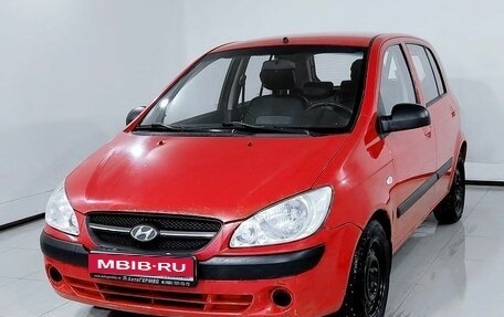 Hyundai Getz I рестайлинг, 2008 год, 480 000 рублей, 1 фотография