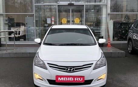 Hyundai Solaris II рестайлинг, 2015 год, 972 000 рублей, 2 фотография