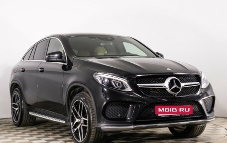 Mercedes-Benz GLE Coupe, 2016 год, 4 590 000 рублей, 3 фотография