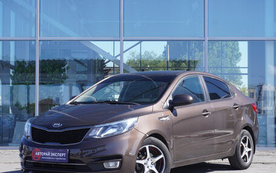 KIA Rio III рестайлинг, 2017 год, 896 000 рублей, 1 фотография