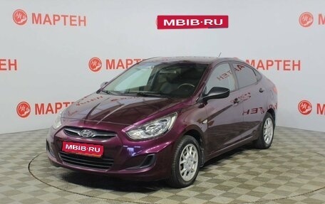 Hyundai Solaris II рестайлинг, 2011 год, 722 000 рублей, 1 фотография