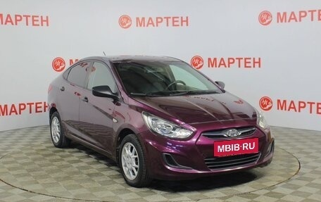 Hyundai Solaris II рестайлинг, 2011 год, 722 000 рублей, 3 фотография