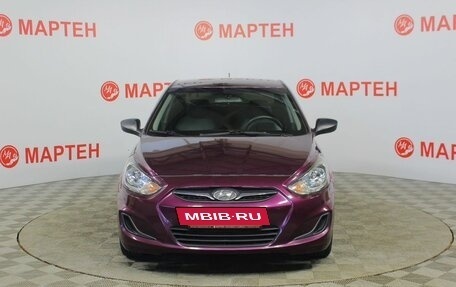 Hyundai Solaris II рестайлинг, 2011 год, 722 000 рублей, 2 фотография