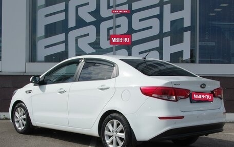 KIA Rio III рестайлинг, 2016 год, 1 279 000 рублей, 2 фотография