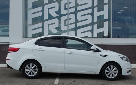 KIA Rio III рестайлинг, 2016 год, 1 279 000 рублей, 5 фотография