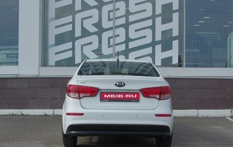 KIA Rio III рестайлинг, 2016 год, 1 279 000 рублей, 4 фотография