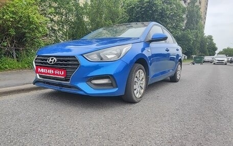 Hyundai Solaris II рестайлинг, 2019 год, 975 000 рублей, 3 фотография