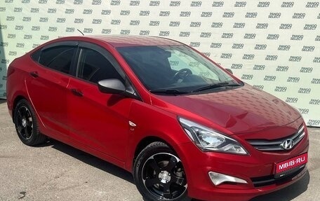 Hyundai Solaris II рестайлинг, 2014 год, 1 045 000 рублей, 1 фотография