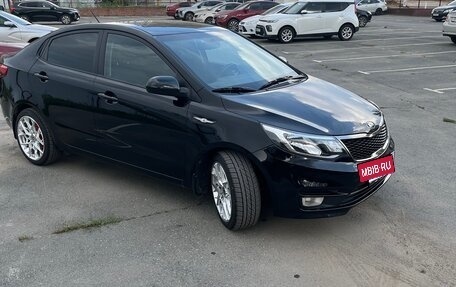 KIA Rio III рестайлинг, 2016 год, 1 090 000 рублей, 24 фотография