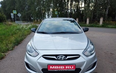 Hyundai Solaris II рестайлинг, 2014 год, 880 000 рублей, 1 фотография