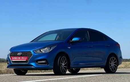 Hyundai Solaris II рестайлинг, 2017 год, 1 350 000 рублей, 4 фотография