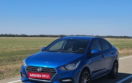 Hyundai Solaris II рестайлинг, 2017 год, 1 350 000 рублей, 11 фотография