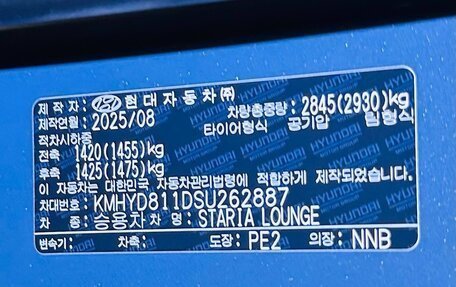 Hyundai Staria, 2025 год, 6 185 000 рублей, 23 фотография