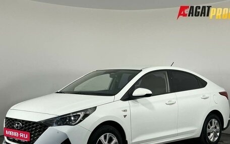 Hyundai Solaris II рестайлинг, 2021 год, 1 425 000 рублей, 4 фотография