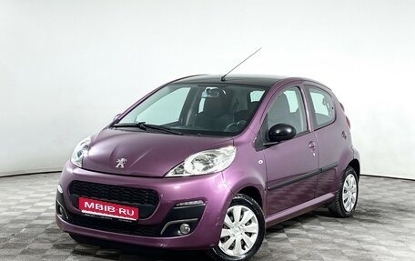 Peugeot 107 I рестайлинг, 2013 год, 665 000 рублей, 1 фотография