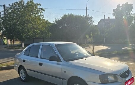 Hyundai Accent II, 2008 год, 1 фотография