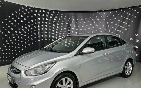 Hyundai Solaris II рестайлинг, 2011 год, 880 000 рублей, 1 фотография