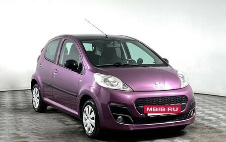 Peugeot 107 I рестайлинг, 2013 год, 665 000 рублей, 3 фотография