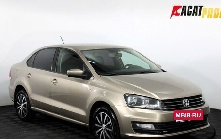 Volkswagen Polo VI (EU Market), 2016 год, 895 000 рублей, 3 фотография