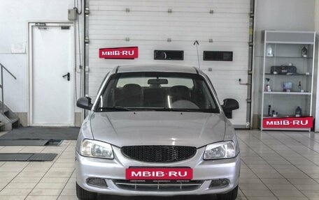 Hyundai Accent II, 2004 год, 349 900 рублей, 3 фотография