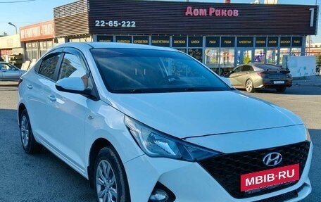 Hyundai Solaris II рестайлинг, 2021 год, 1 450 000 рублей, 3 фотография