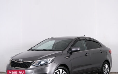 KIA Rio III рестайлинг, 2015 год, 849 000 рублей, 3 фотография