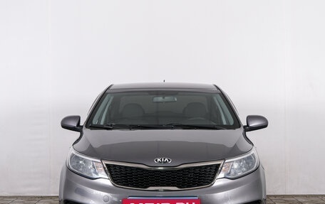 KIA Rio III рестайлинг, 2015 год, 849 000 рублей, 2 фотография