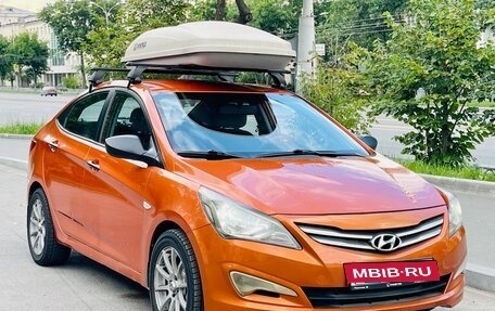 Hyundai Solaris II рестайлинг, 2015 год, 649 000 рублей, 5 фотография