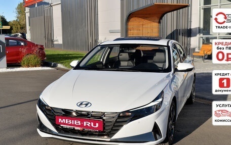 Hyundai Elantra, 2022 год, 1 978 400 рублей, 3 фотография