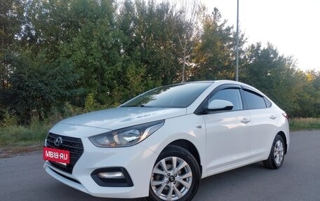 Hyundai Solaris II рестайлинг, 2017 год, 1 150 000 рублей, 23 фотография