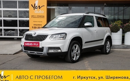 Skoda Yeti I рестайлинг, 2014 год, 1 098 000 рублей, 1 фотография