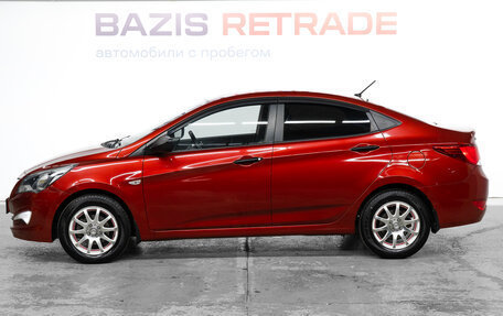 Hyundai Solaris II рестайлинг, 2015 год, 971 000 рублей, 9 фотография