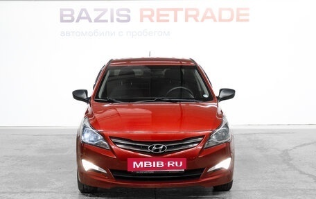 Hyundai Solaris II рестайлинг, 2015 год, 971 000 рублей, 4 фотография