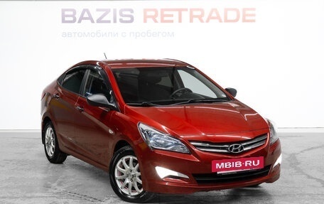 Hyundai Solaris II рестайлинг, 2015 год, 971 000 рублей, 5 фотография