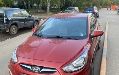 Hyundai Solaris II рестайлинг, 2011 год, 530 000 рублей, 1 фотография