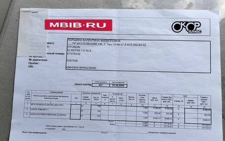 Hyundai Elantra III, 2005 год, 610 000 рублей, 28 фотография