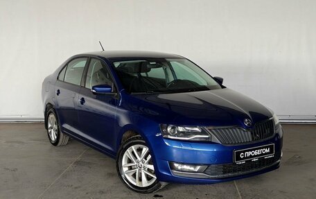 Skoda Rapid I, 2017 год, 1 427 000 рублей, 3 фотография