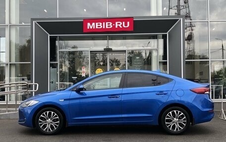 Hyundai Elantra VI рестайлинг, 2017 год, 1 330 000 рублей, 4 фотография
