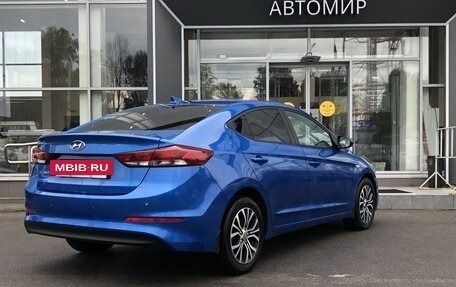 Hyundai Elantra VI рестайлинг, 2017 год, 1 330 000 рублей, 7 фотография