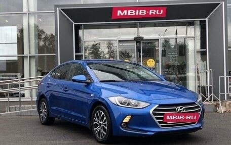 Hyundai Elantra VI рестайлинг, 2017 год, 1 330 000 рублей, 3 фотография