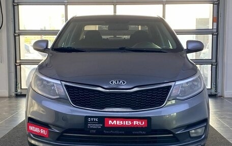 KIA Rio III рестайлинг, 2016 год, 899 000 рублей, 2 фотография