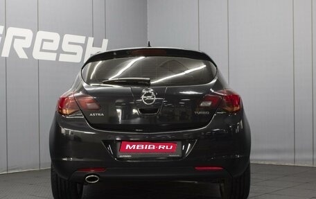 Opel Astra J, 2012 год, 1 050 000 рублей, 4 фотография