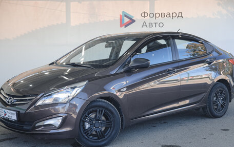Hyundai Solaris II рестайлинг, 2014 год, 1 100 000 рублей, 2 фотография