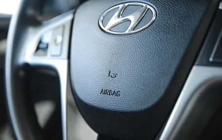 Hyundai Solaris II рестайлинг, 2014 год, 1 100 000 рублей, 22 фотография