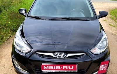 Hyundai Solaris II рестайлинг, 2014 год, 670 000 рублей, 1 фотография