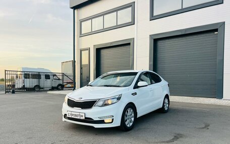 KIA Rio III рестайлинг, 2016 год, 1 379 000 рублей, 2 фотография